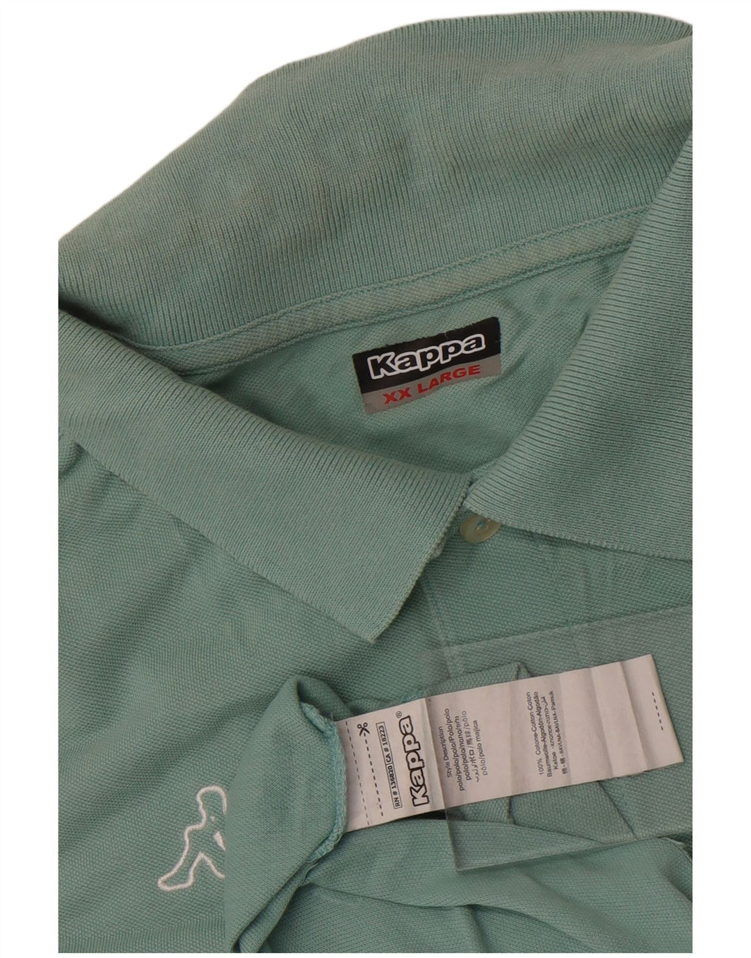 Polo Kappa Uomo 2XL Cotone Blu