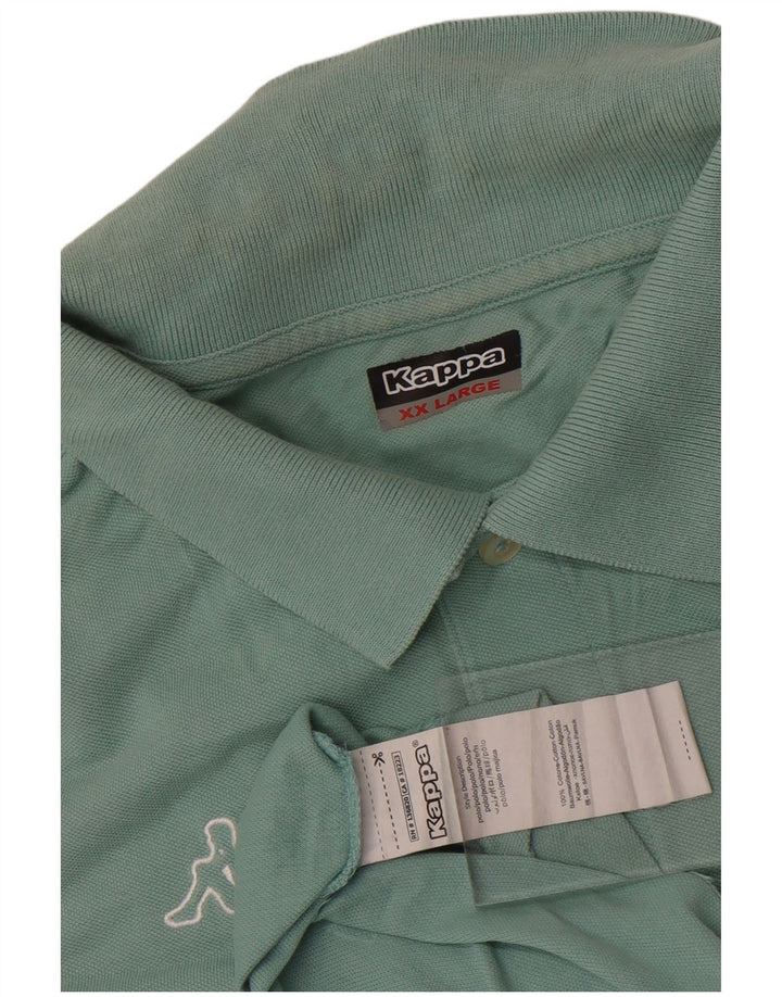 Polo Kappa Uomo 2XL Cotone Blu