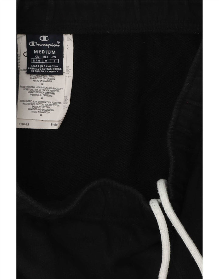 Pantaloncini sportivi da uomo Champion cotone medio nero