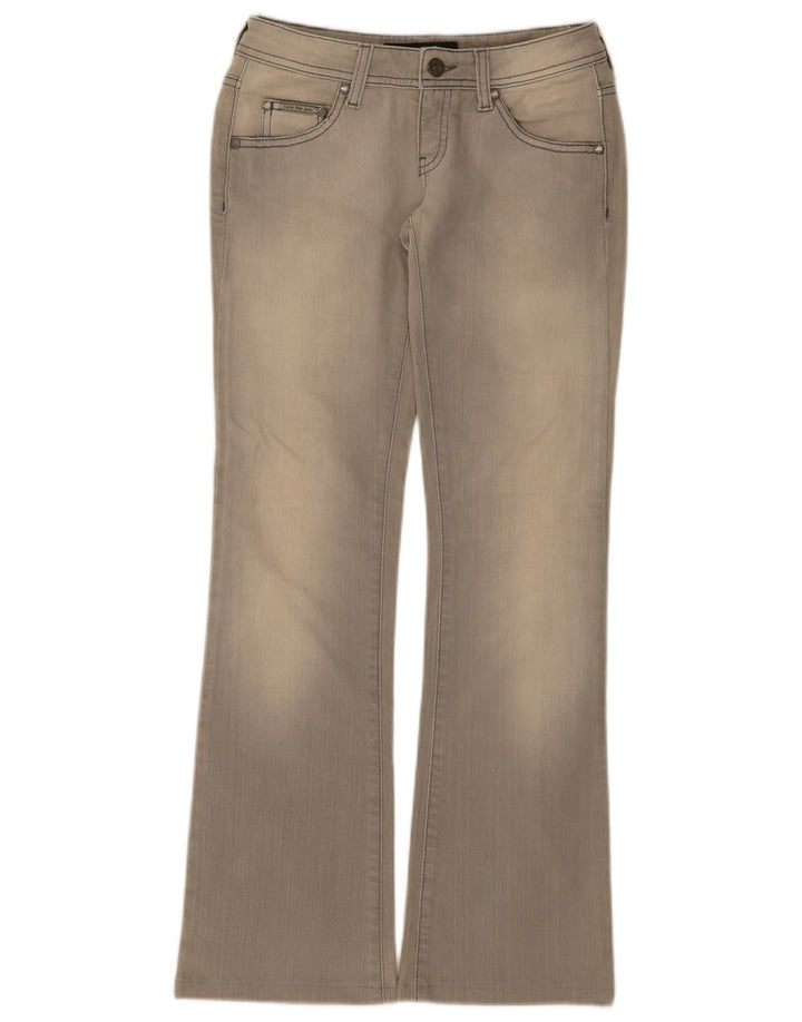 Jeans Bootcut da donna Calvin Klein W26 L30 cotone grigio