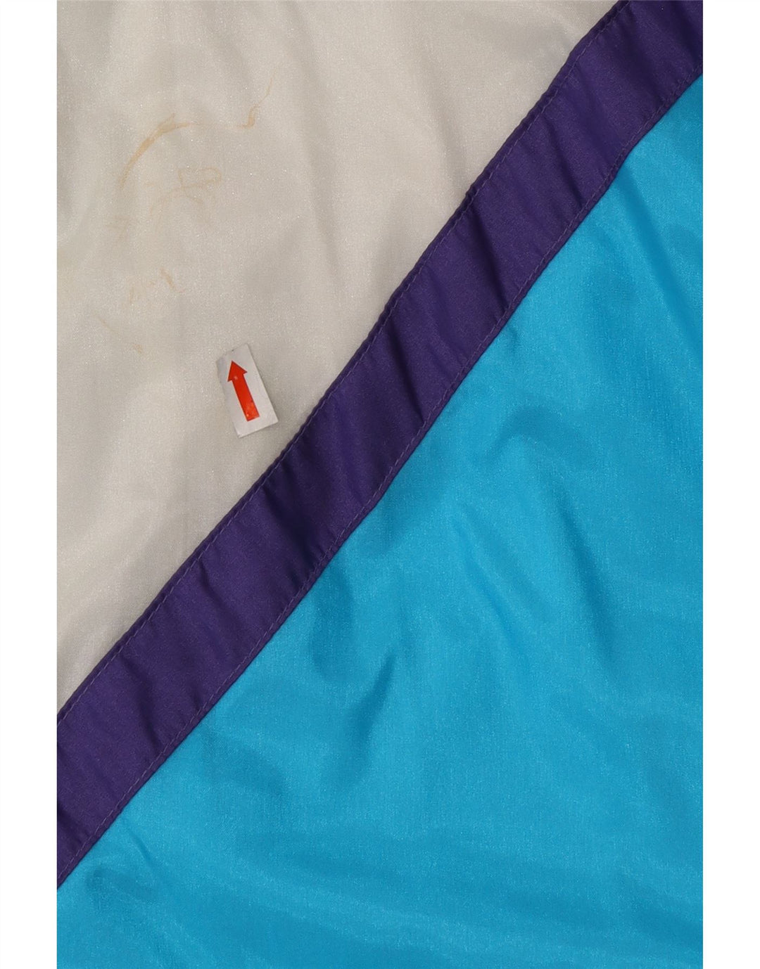 Giacca da tuta da uomo HUMMEL XL in nylon color block blu