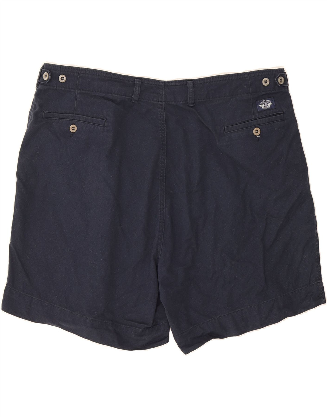 DOCKERS Mens Chino Shorts W42 2XL  Navy Blue Cotton Vintage Dockers and Second-Hand Dockers from Messina Hembry 