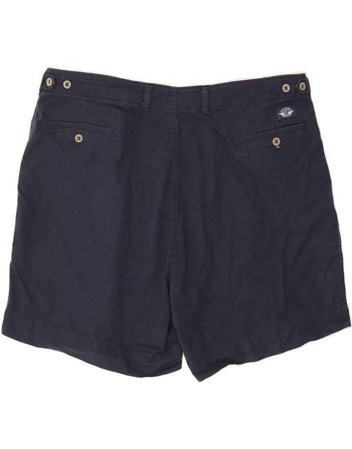 DOCKERS Mens Chino Shorts W42 2XL  Navy Blue Cotton Vintage Dockers and Second-Hand Dockers from Messina Hembry 