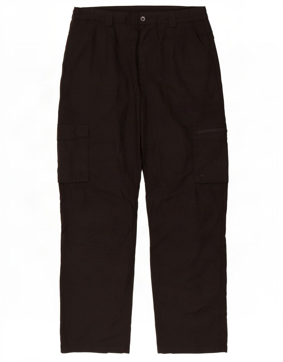 Pantaloni cargo dritti da uomo Mountain Warehouse W38 L29 poliestere nero
