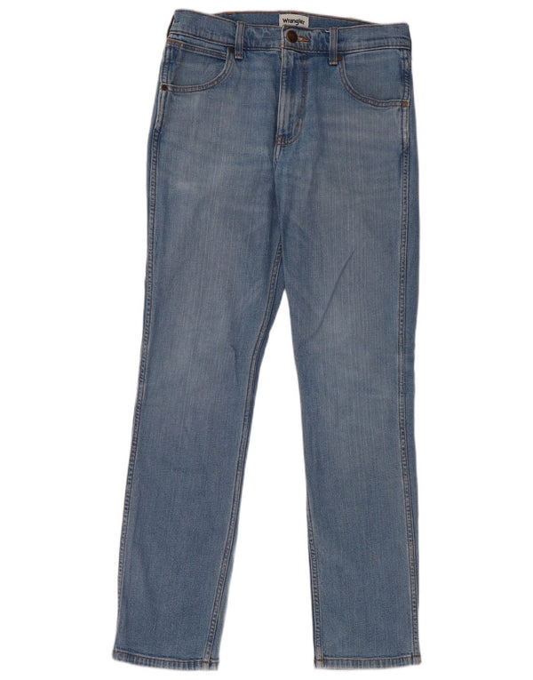 Jeans dritti da uomo Wrangler Greensboro W13 L32 cotone blu