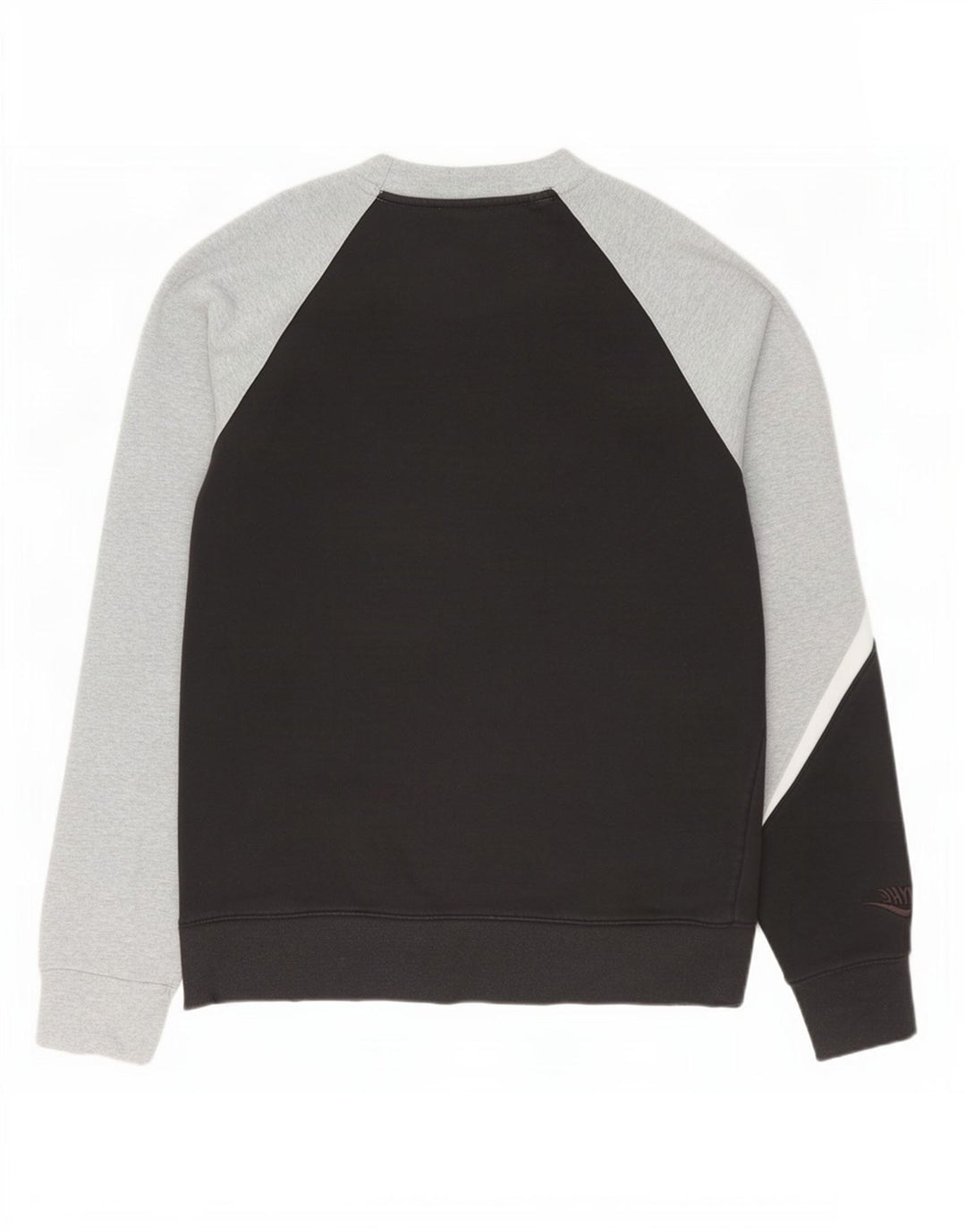 Felpa grafica da uomo Nike Felpa in cotone color block medio nero