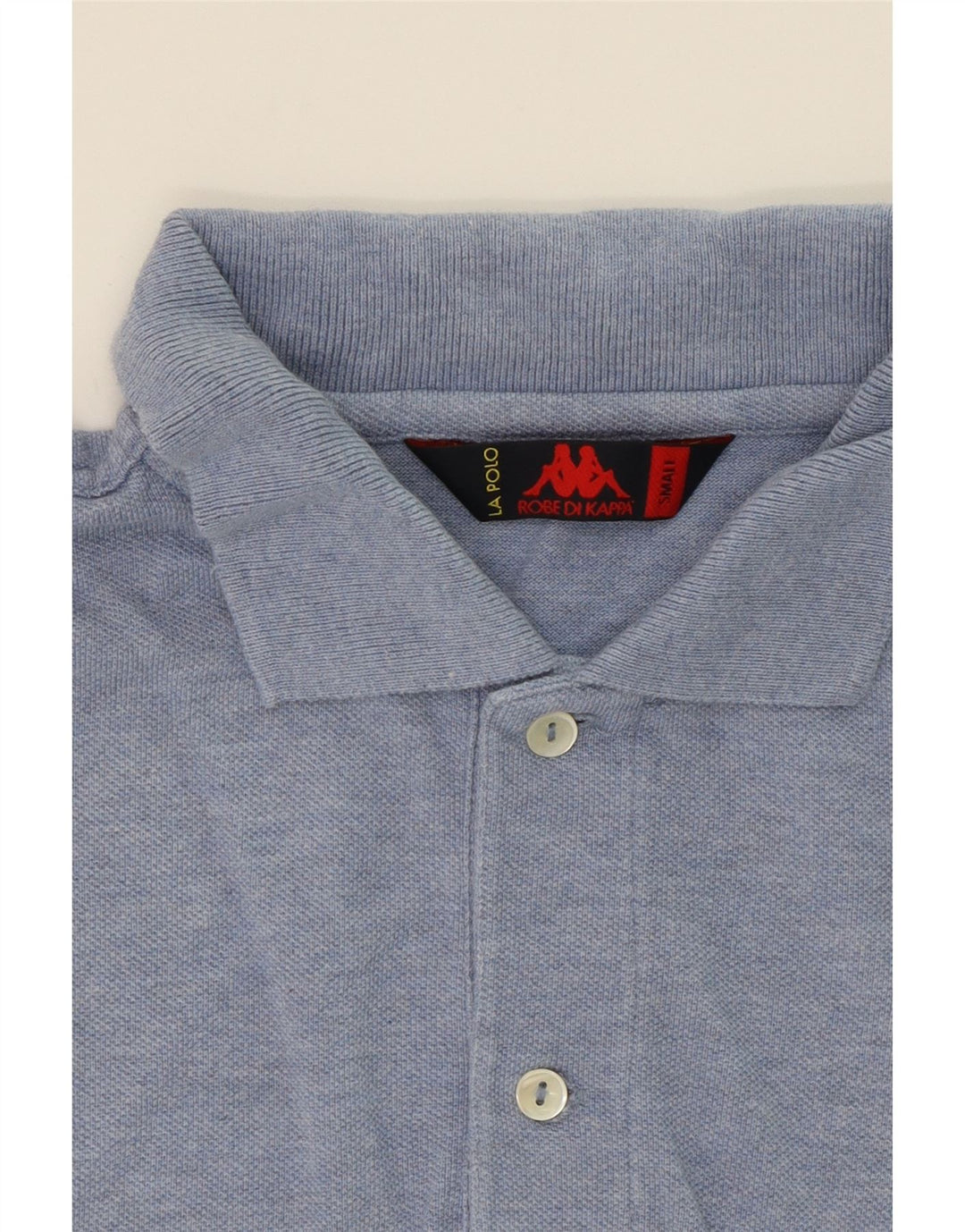 KAPPA Mens Polo Shirt Small Blue Cotton Vintage Kappa and Second-Hand Kappa from Messina Hembry 