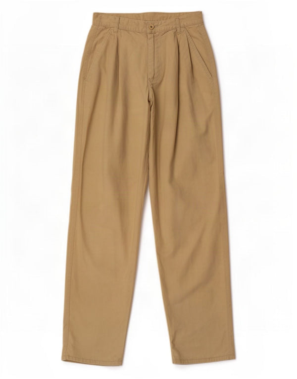 Pantaloni chino con pegging da donna Carrera W27 L30 cotone beige