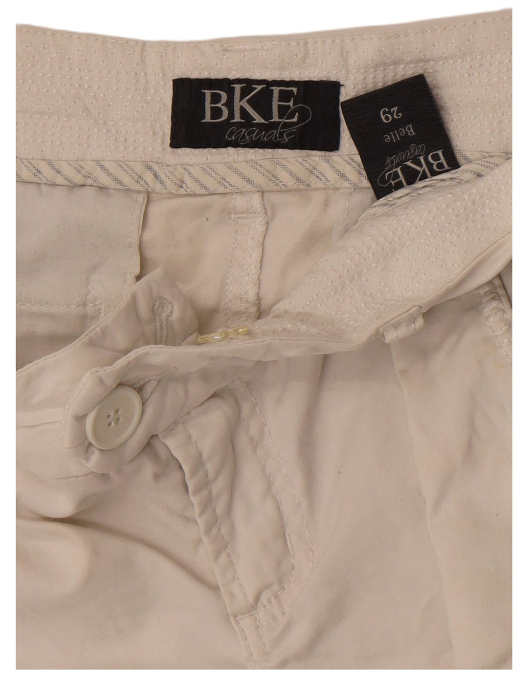 Pantaloncini chino da donna BKE W29 cotone beige medio