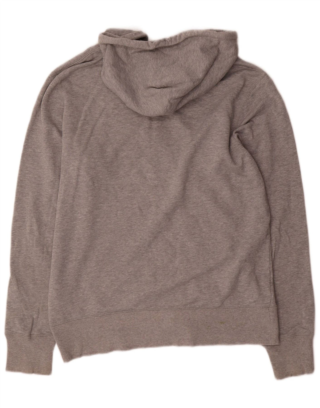 Felpa con cappuccio e zip Nike da uomo, vestibilità regolare, in cotone grigio medio