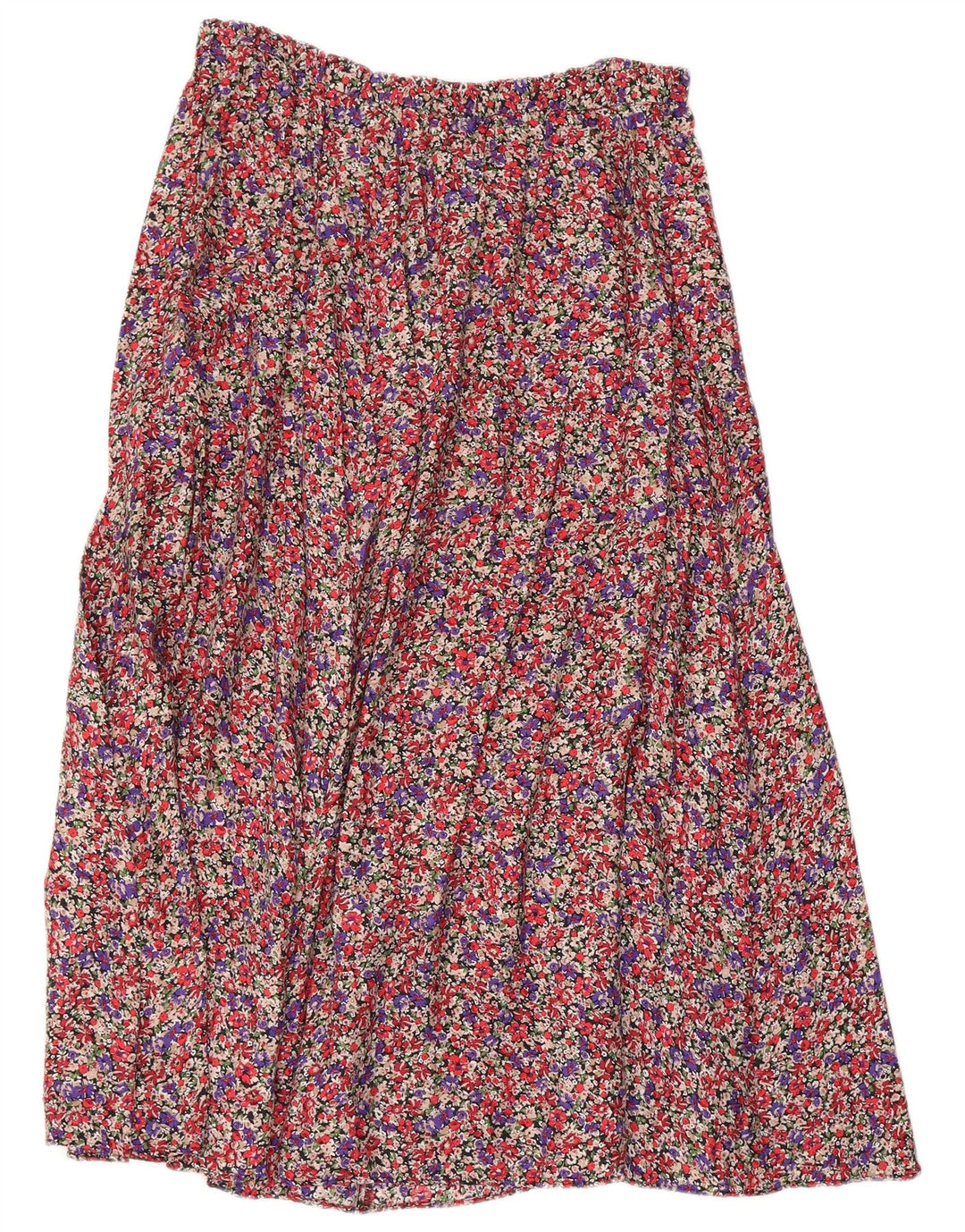 Gonna a trapezio da donna Zara grande W32 floreale multicolore