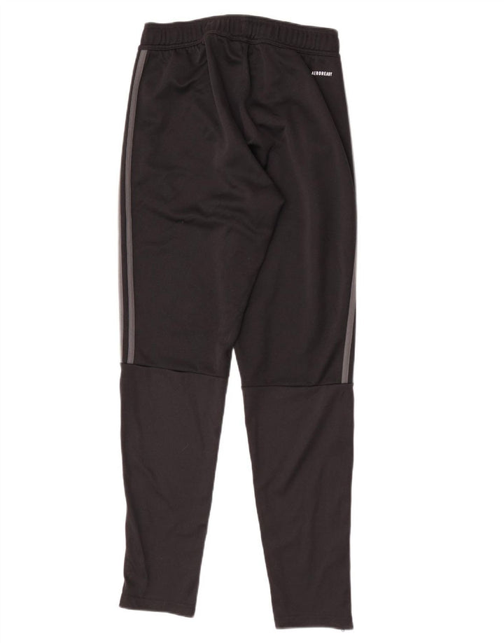 Pantaloni da tuta Adidas Aeroready da uomo piccoli in poliestere nero