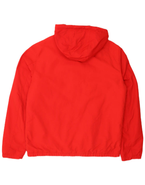 Giubbotto bomber con cappuccio da uomo Benetton UK 38 Medium Red Sports