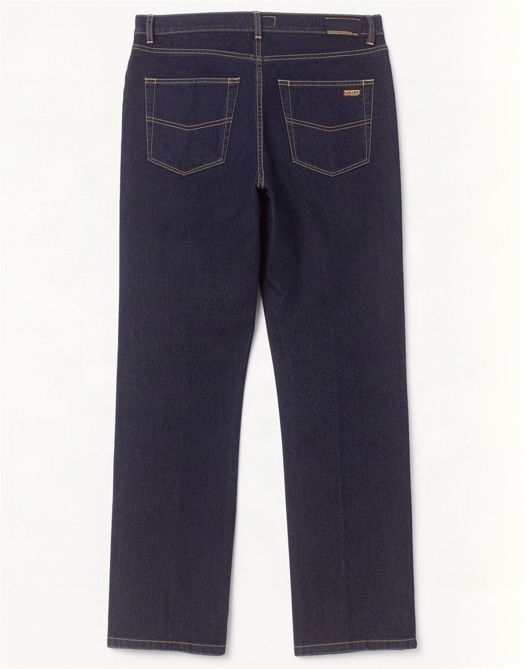 Jeans dritti da uomo Blaklader W34 L32 cotone blu navy