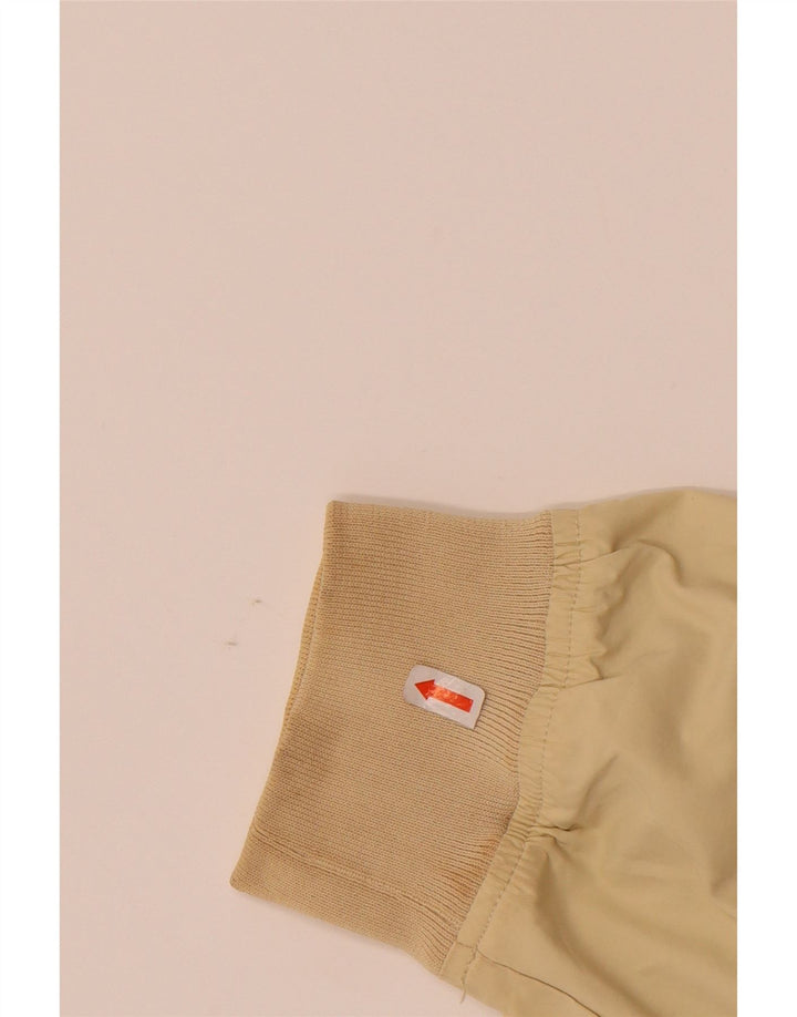 CONTE OF FLORENCE Mens Bomber Jacket UK 42 XL Beige Polyamide Vintage Conte of Florence and Second-Hand Conte of Florence from Messina Hembry 
