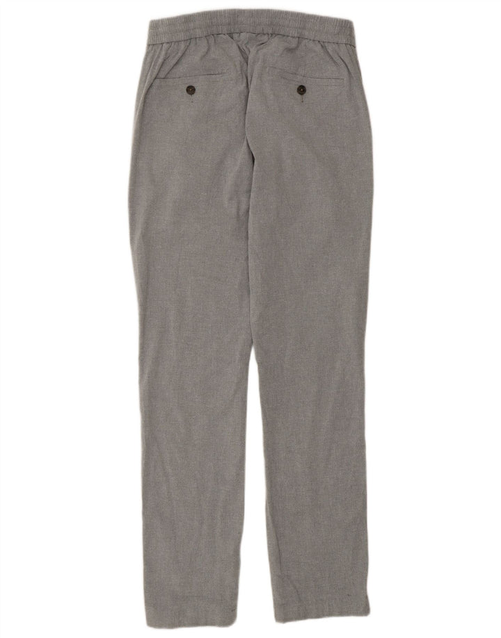 Pantaloni chino slim da uomo J. Crew piccoli W29 L30 cotone grigio