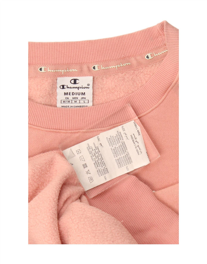 Felpa con grafica da donna Champion UK 14 Cotone rosa medio