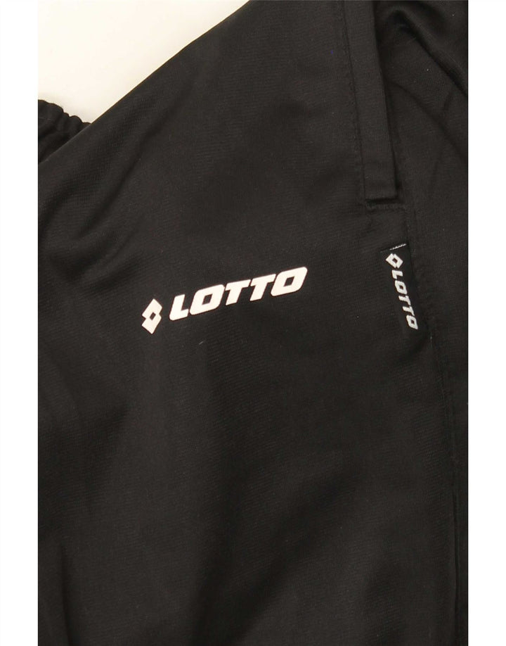Pantaloni da tuta da donna Lotto Joggers UK 16 Large Nero Poliestere