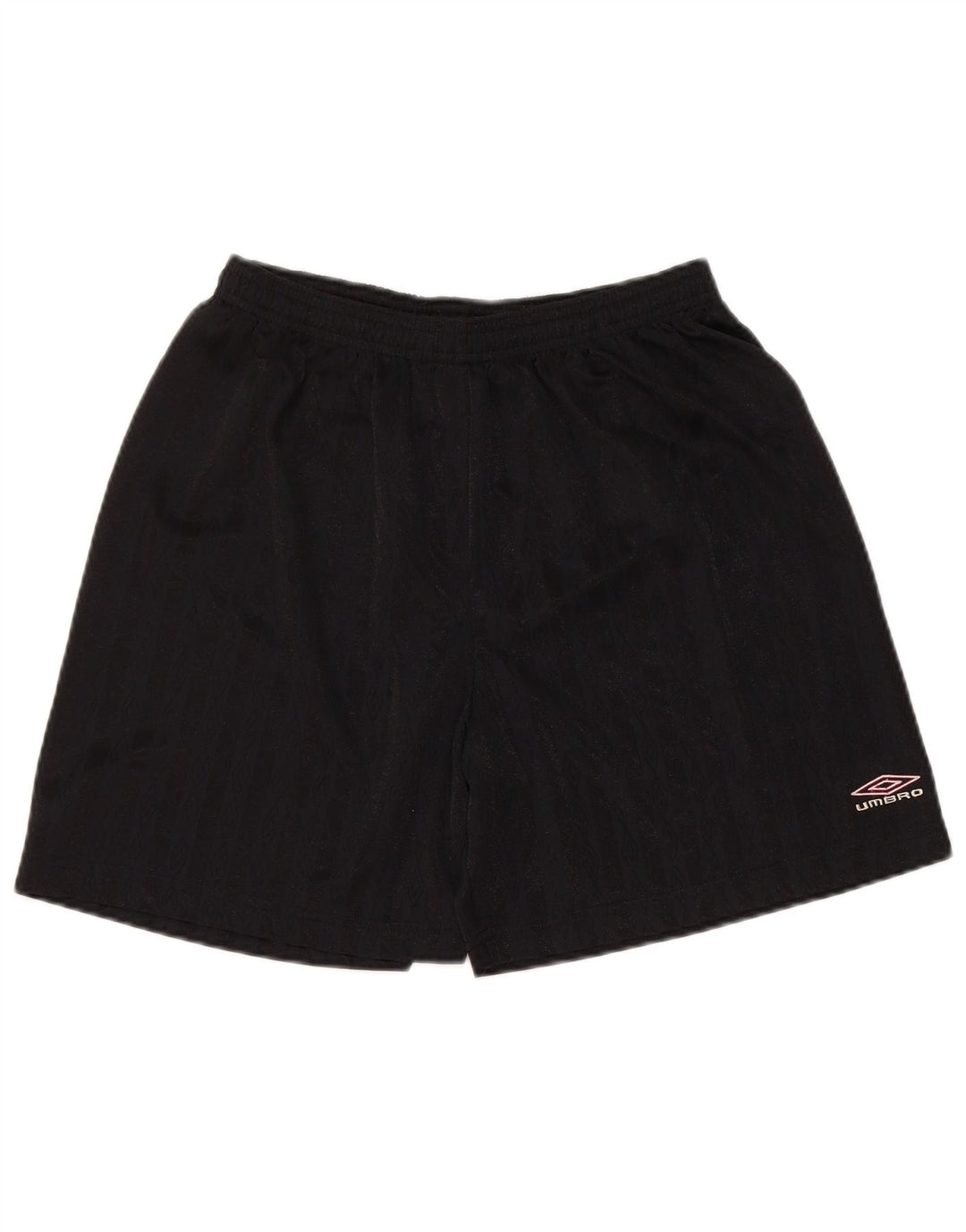 Pantaloncini sportivi da uomo UMBRO grandi a righe nere