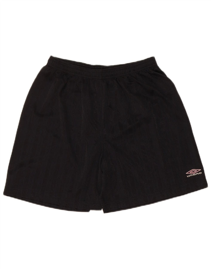 Pantaloncini sportivi da uomo UMBRO grandi a righe nere