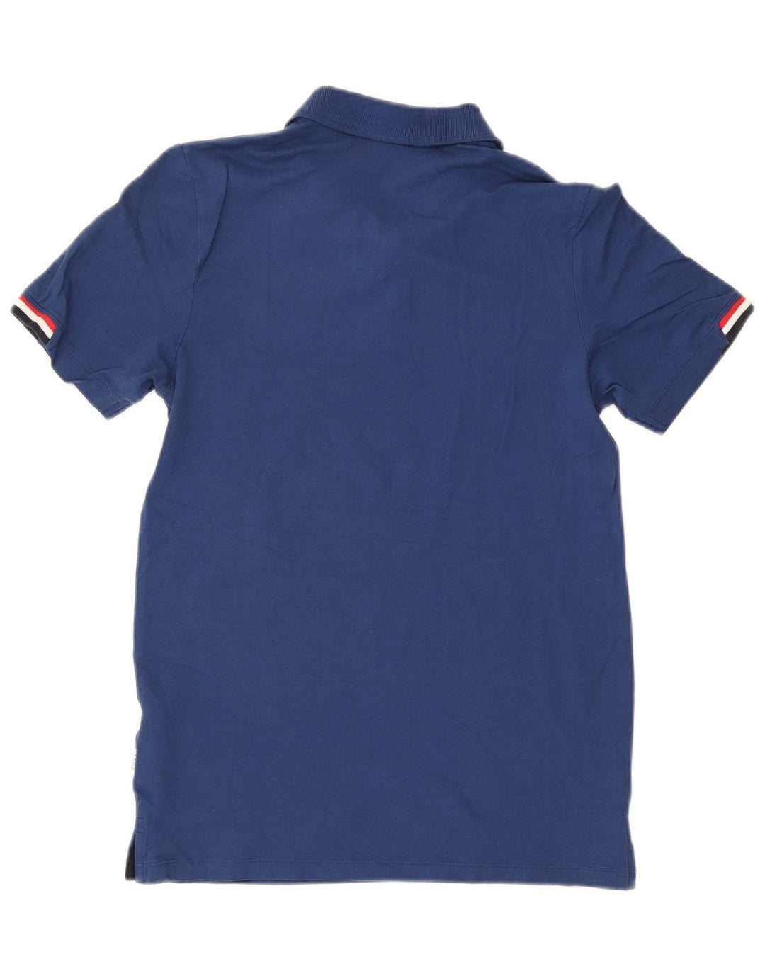 Polo da uomo Jack & Jones in cotone blu medio