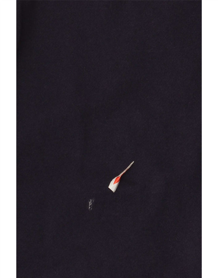 Nike - Giacca da uomo con grafica grafica, giacca grande, in cotone color block blu navy