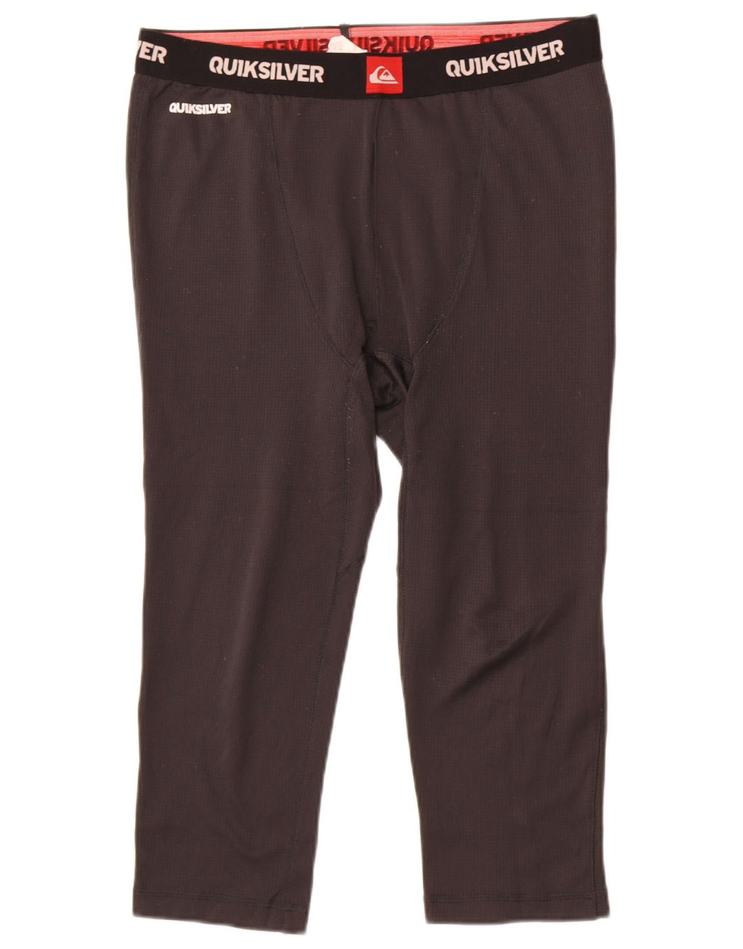 Leggings Capri grafici da uomo Quiksilver grandi neri