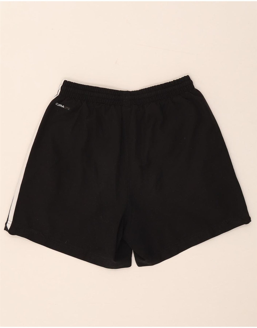 Pantaloncini sportivi Adidas Clima 365 da ragazzo 13-14 anni in poliestere nero