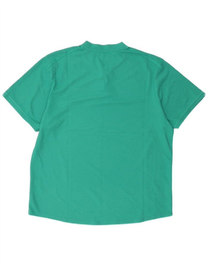 T-shirt Nike Dri Fit da uomo XL verde poliestere