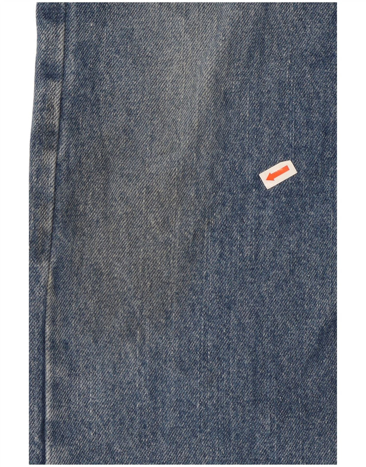 Jeans dritti da uomo Wrangler W38 L26 cotone blu