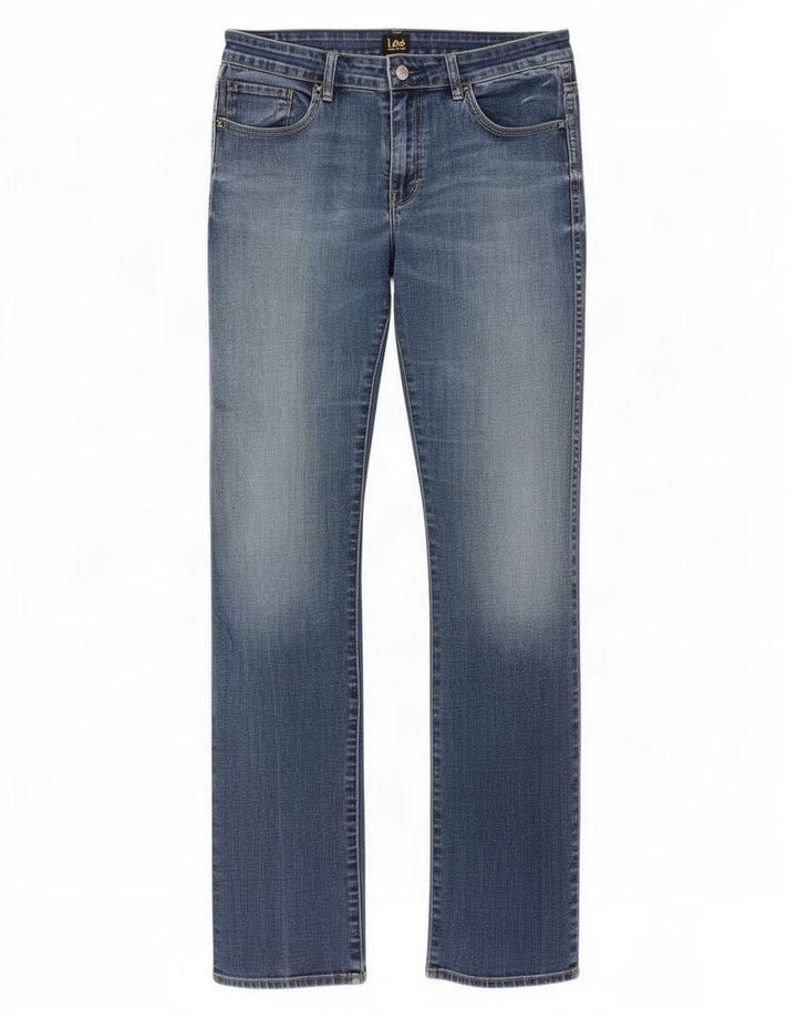 Jeans Bootcut da donna Lee US 13 Large W32 L33 Cotone blu