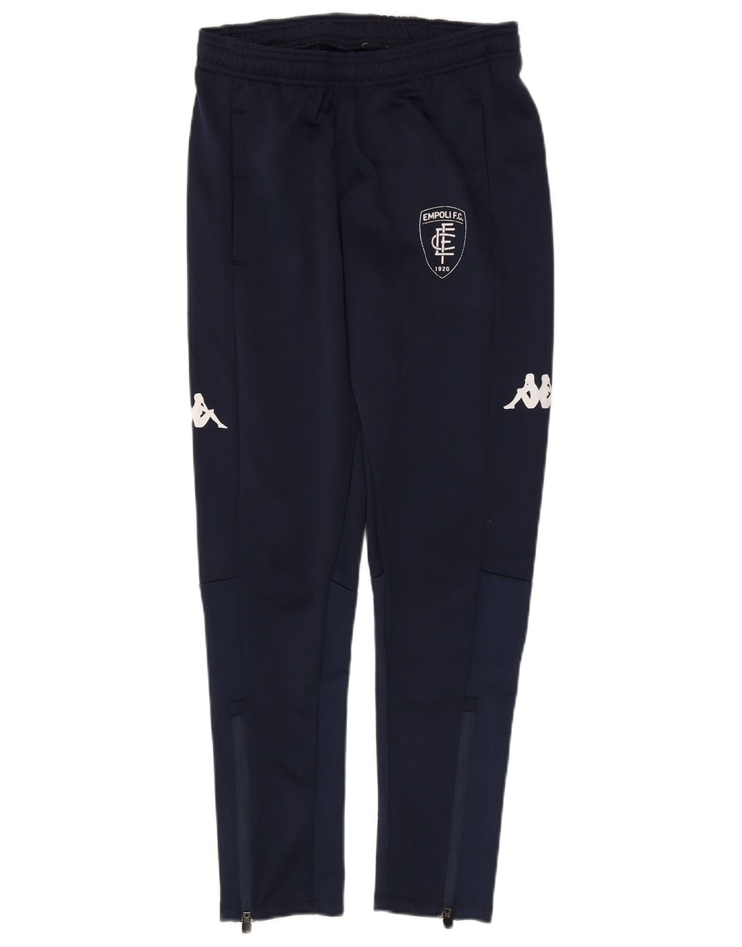 Pantaloni da tuta con grafica Kappa da uomo piccoli in poliestere blu navy