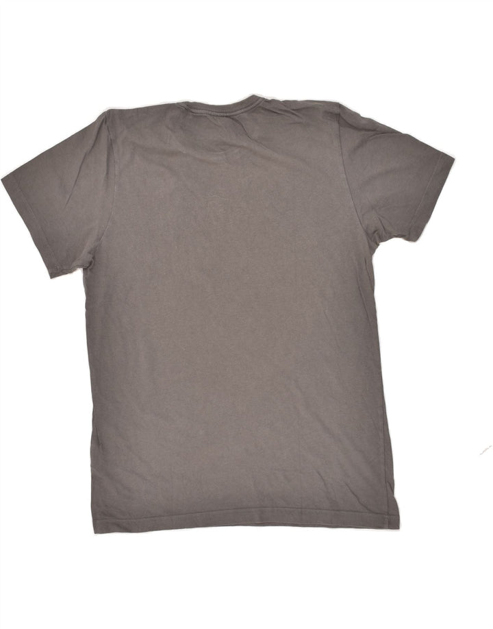 ADIDAS Mens Graphic T-Shirt Top Medium Grey Cotton Vintage Adidas and Second-Hand Adidas from Messina Hembry 