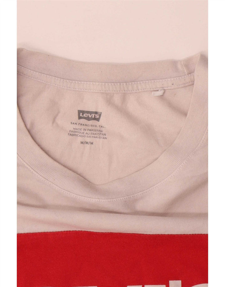 T-shirt grafica da uomo Levi's Top in cotone color block multicolore medio