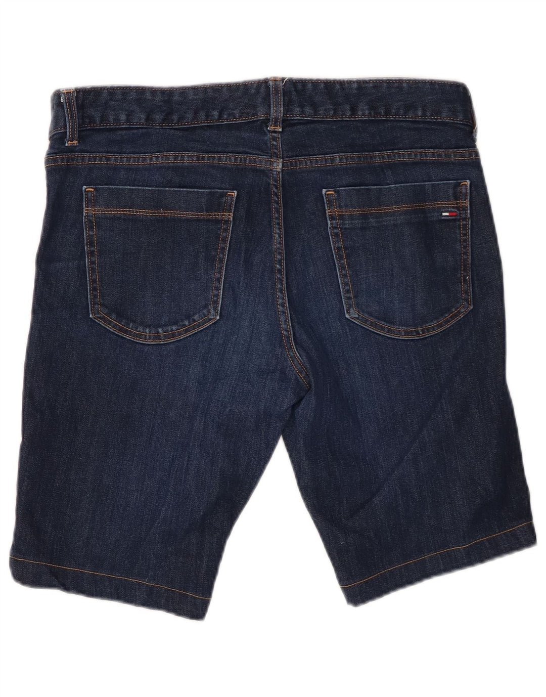 Pantaloncini di jeans da donna Tommy Hilfiger US 12 Large W34 Blu Navy