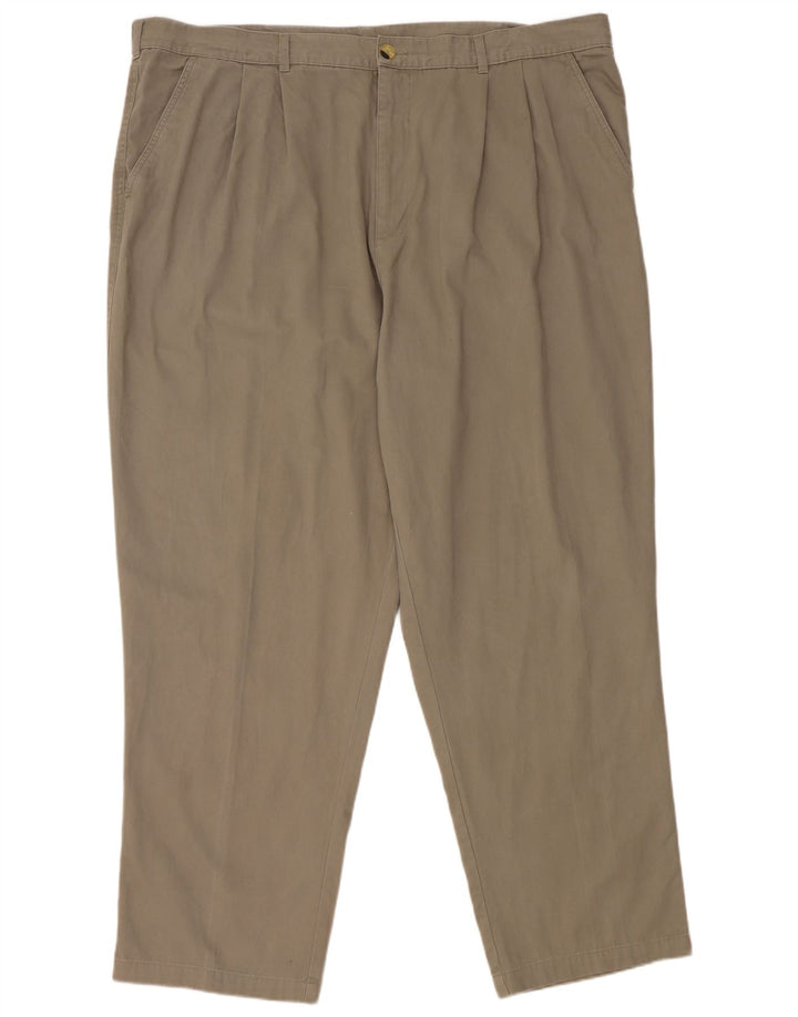 Pantaloni chino da uomo Essentials W46 L30 in cotone grigio