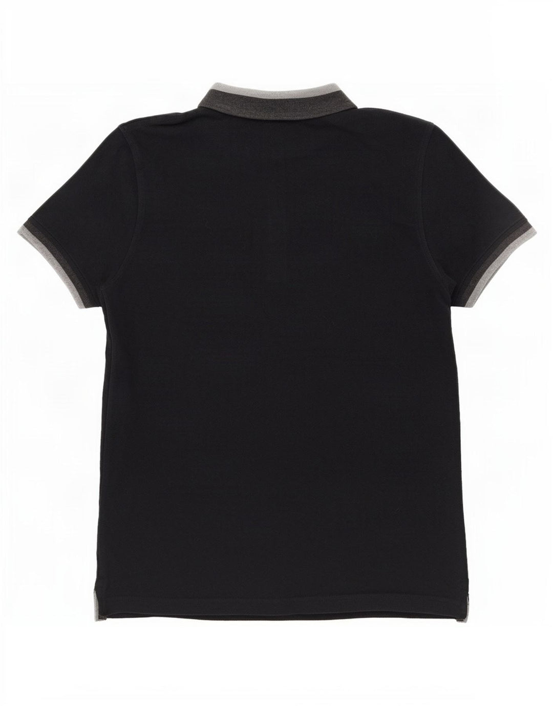 Polo da uomo Lyle & Scott in cotone color block medio nero