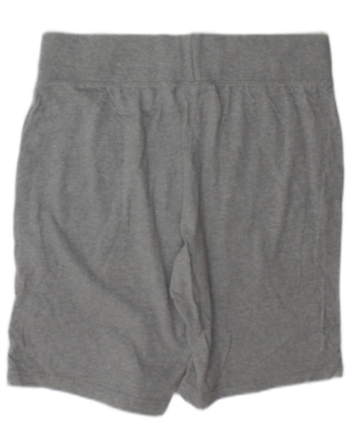 Pantaloncini sportivi grafici da uomo Champion in cotone grigio medio
