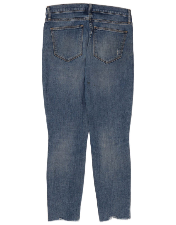Jeans skinny effetto consumato da donna Gap W27 L27 cotone blu