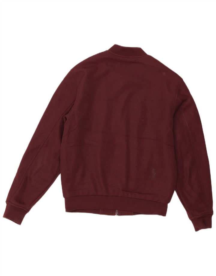 Giubbotto bomber da uomo Zara UK 36 piccolo poliestere marrone