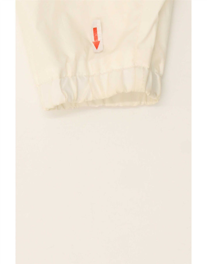Giacca antipioggia grafica da uomo Carhartt UK 38 nylon bianco medio