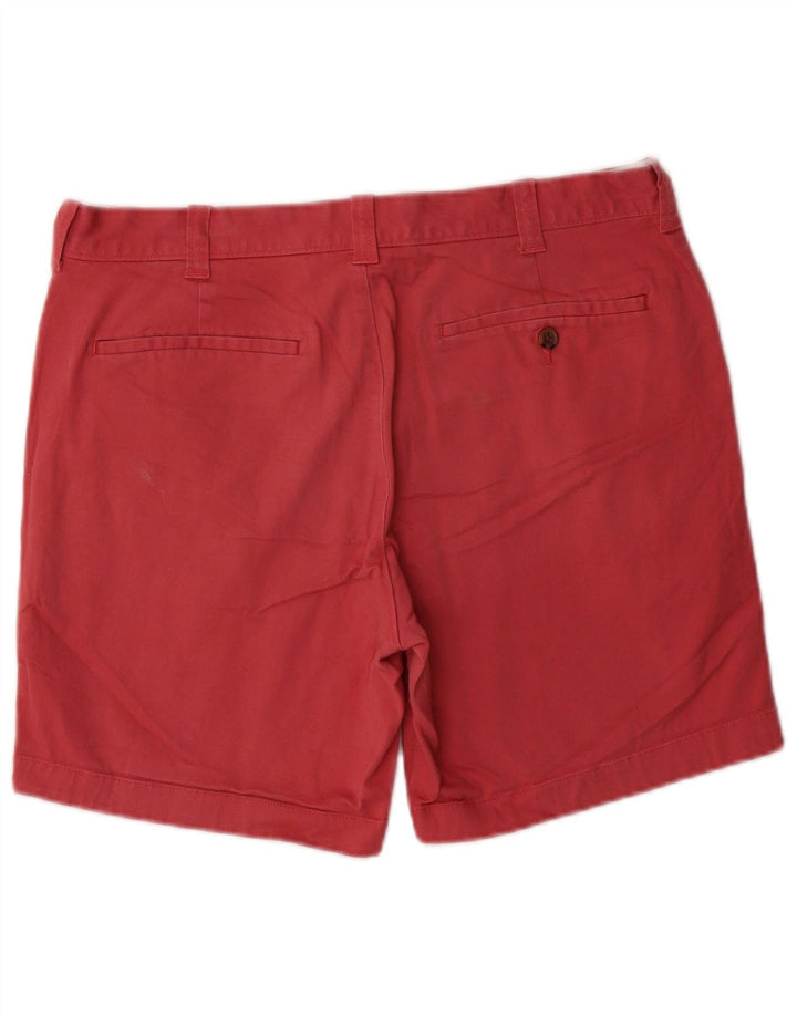 Pantaloncini chino da uomo J. CREW W32 cotone rosso medio