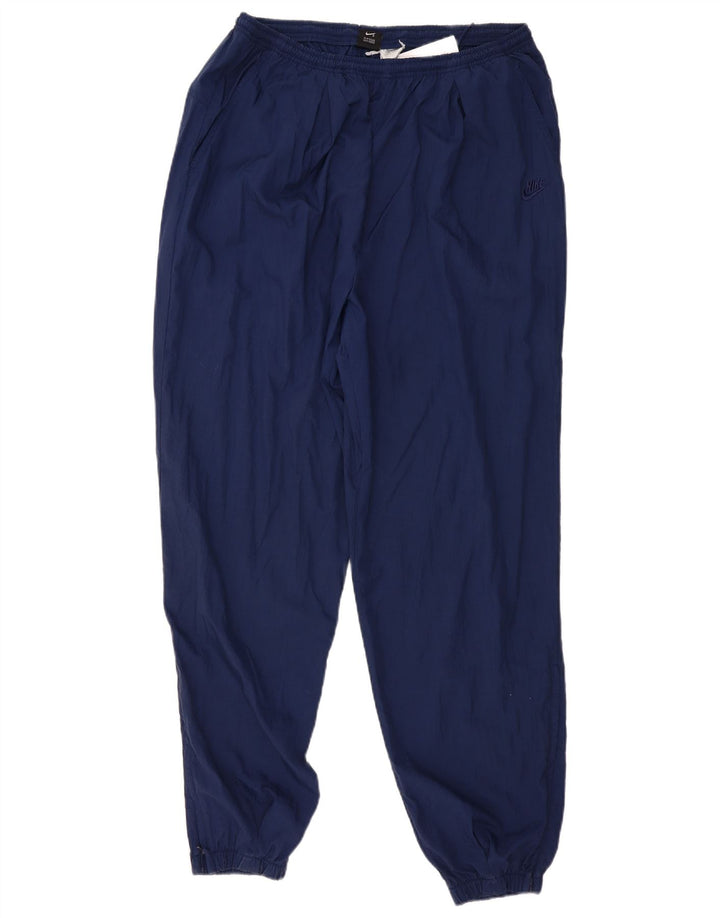 NIKE Pantaloni da tuta da uomo Joggers XL Navy Blu Nylon