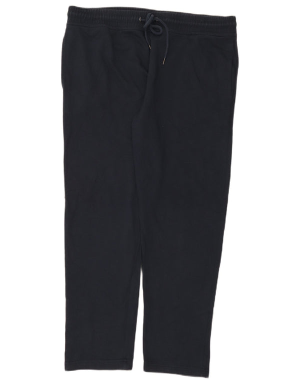 Pantaloni da tuta da donna Marks & Spencer UK 16 Large in cotone blu navy