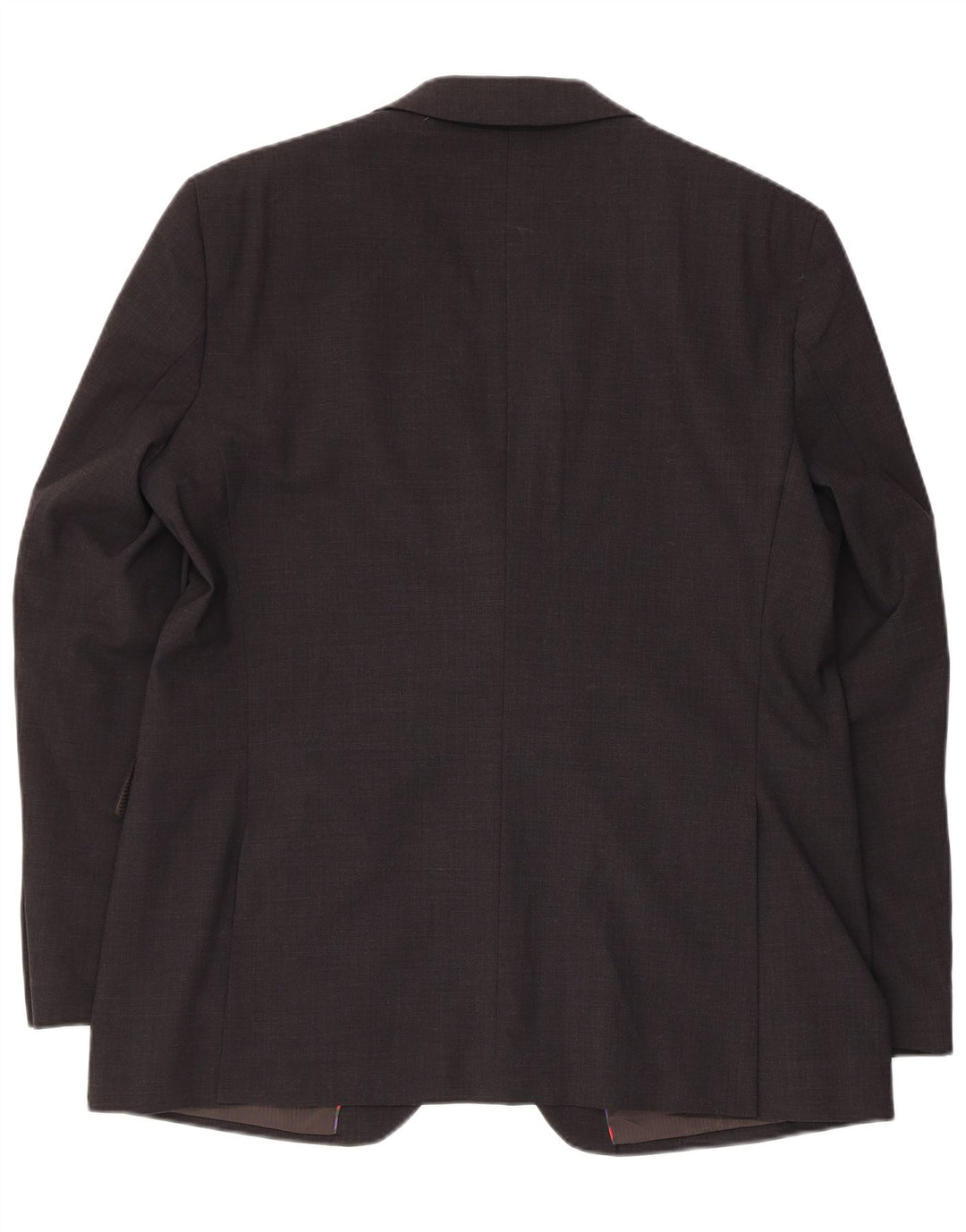 Giacca blazer da uomo a 2 bottoni Jeff Banks UK 42 XL lana grigia