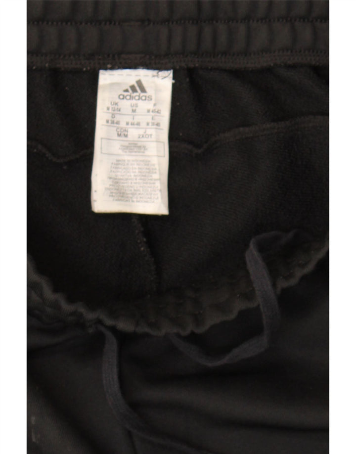 Pantaloni da tuta da donna Adidas Joggers UK 12/14 Medium Nero Poliestere