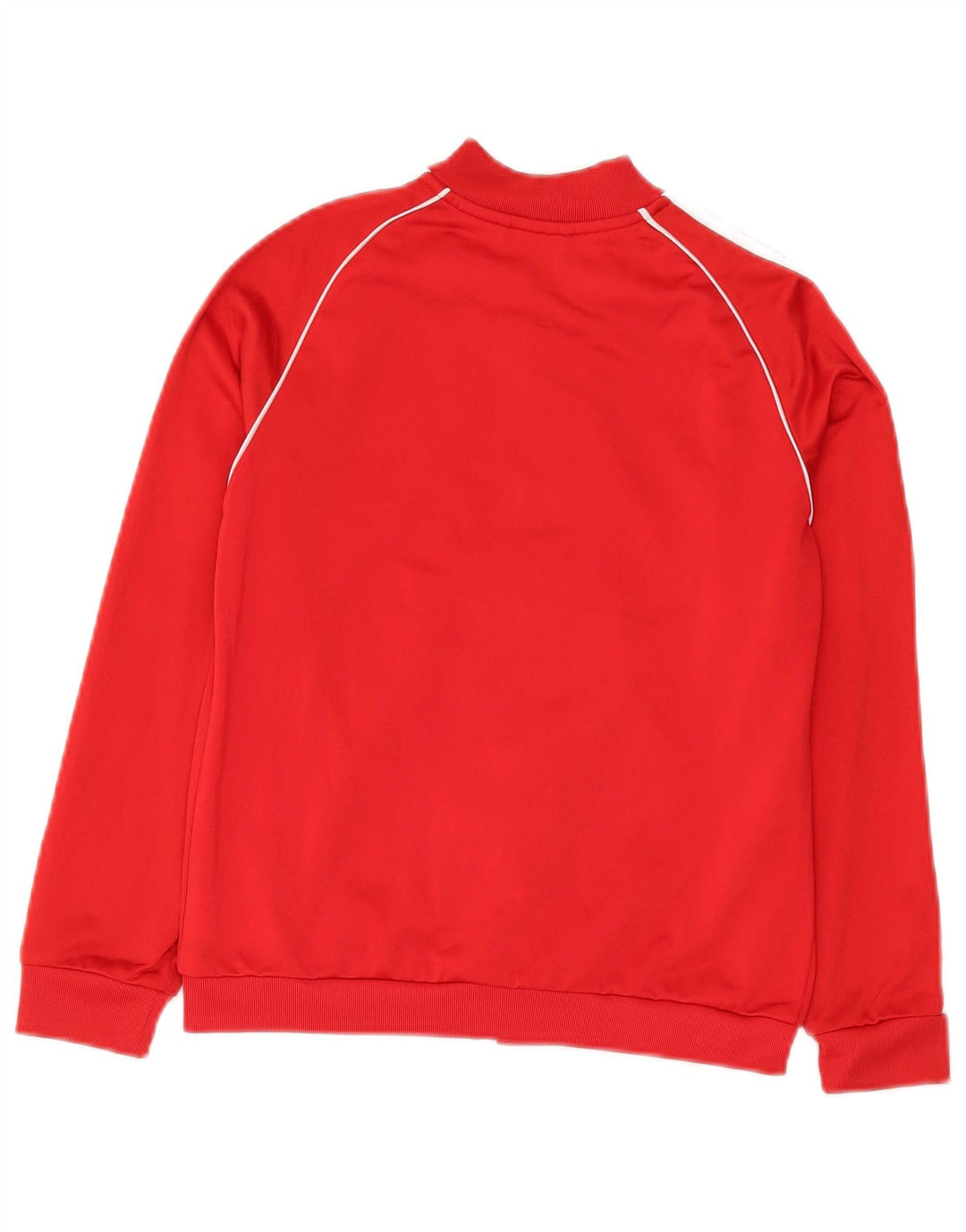 Giacca Top della tuta da ragazzo Adidas 10-11 anni in poliestere rosso