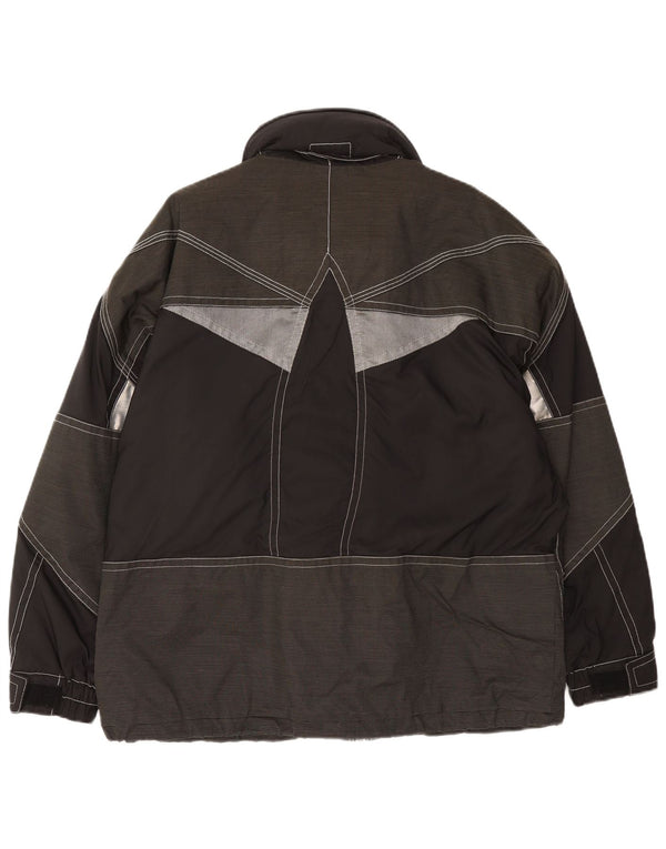 Giacca da sci con cappuccio da uomo Colmar IT 52 Large Black Colourblock