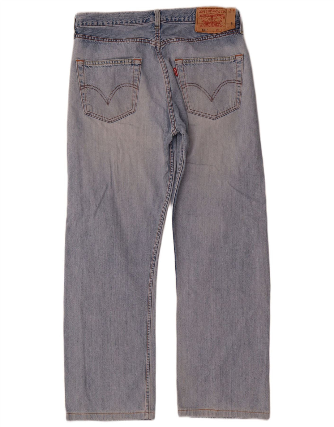 Jeans dritti da uomo Levi's 501 W33 L28 cotone blu