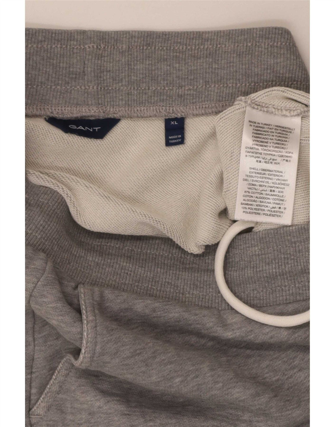 Minigonna da donna Gant UK 18 XL cotone grigio